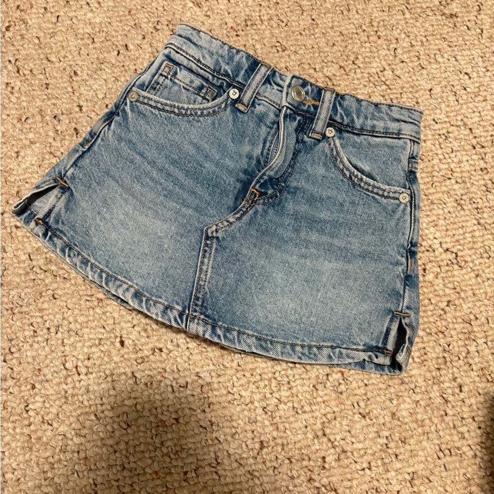 Zara Girl’s Denim Mini Skort